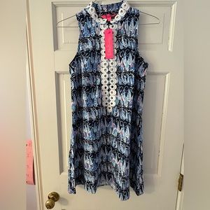 NWT Lilly Pulitzer Jane Shift Sails and Stripes size 4